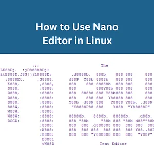Nano Text Editor in Linux - The Beginner&#39;s Guide