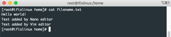 Reading File Contents in Linux SSH