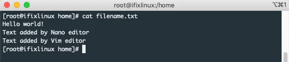 Reading File Contents in Linux SSH